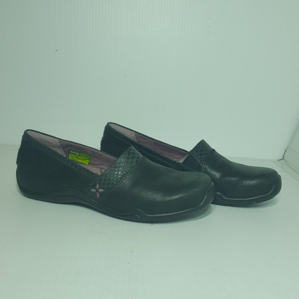 Ahnu Womens Leather Slip-ons - Size 7 US - Pre-owned - C1KG84
